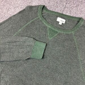 Sonoma Goods for Life Mens Size 2XL XXL Raglan Sleeve Crewneck Pullover Sweater